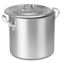 Panela Feijoada Caldo Alumino Grosso Nº40 Alça Reforçada Caldeirão de Aluminio