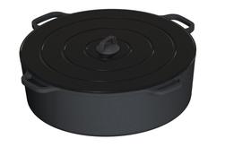 Panela Ferro 55 c/ Tampa Alumínio 33 L Faires