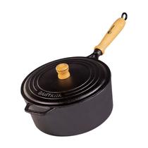 Panela Ferro Fundido 2 Lts Comida Mineira Saudável C/ Cabo