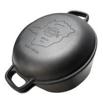 Panela Forno Holandes Mg 28 Cm 8,2 L Em Ferro Fundido Panela Mineira