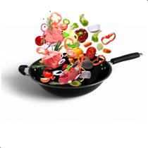 Panela Frigideira Antiaderente Wok Grande 34cm Funda Profissional