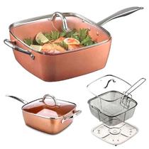 Panela Frigideira Cozinha Legume A Vapor 9,5" - YC627