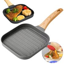 Panela Frigideira Japonesa De Alta Qualidade Quadrada Antiaderente Cerâmica Top Panela Frigideira Japonesa De Alta Qualidade Quadrada Antiaderente Cerâmica Top