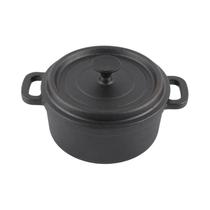 Panela Grande De Ferro Fundido Com Tampa E Cabo Espesso Para Cozinhar Lentamente, Churrasco, Massas