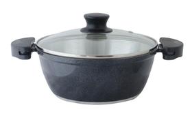 Panela Gulê Grafite Tampa de Vidro 18 Panela Gulê Grafite Tampa de Vidro 18