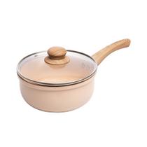 Panela Indução 18cm Revest. Cerâmico Bege Granilite Lyor Panela Indução 18cm Revest. Cerâmico Bege Granilite Lyor