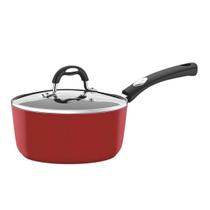 Panela Indução Tramontina Antiaderente Avulsa 18CM 2L Mônaco Vermelho