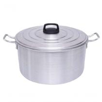 Panela Industrial Aluminio Grosso Panelão Baixo 10 Litros