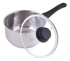 Panela Inox 17 Cm / 1,5 L - Mor Prateado