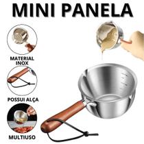 Panela Inox Pequena Panelas Pequenas 250ml Cozinha Multifuncional Utensílios Manteiga Molho Leite