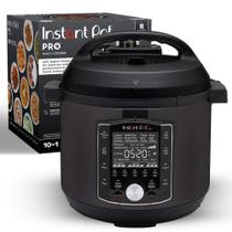 Panela Instant Pot Pro 8L 10 em 1 com 800 receitas pretas