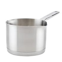 Panela KitchenAid com base de 3 camadas em aço inoxidável 1,5 L Panela KitchenAid com base de 3 camadas em aço inoxidável 1,5 L
