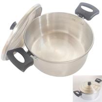 Panela Luxo Com Tampa Alça Baquelite de Alumínio Premium. Panela Luxo Com Tampa Alça Baquelite de Alumínio Premium.