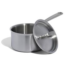 Panela Made In de 2 quartos, aço inoxidável revestido, 5 camadas, compatível com indução Panela Made In de 2 quartos, aço inoxidável revestido, 5 camadas, compatível com indução
