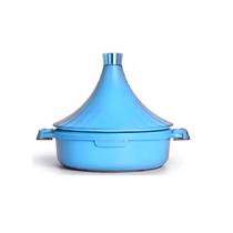 Panela Marroquina Tagine Indução Cerâmico Anti - Azul Claro Panela Marroquina Tagine Indução Cerâmico Anti - Azul Claro