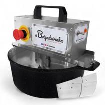 Panela mexedora automatica abrigadeirinha 28cm platinum 5,6litros preto