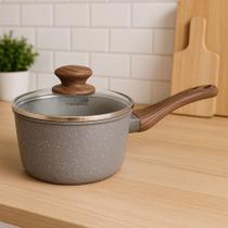Panela Mimo Style Antiaderente Grafito 16cm Fundo Triplo para Fogão de Indução Panela Mimo Style Antiaderente Grafito 16cm Fundo Triplo para Fogão de Indução