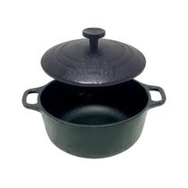 Panela Mini Ferro Alça Ferro com Tampa Porção Petisco 12cm Panela Mini Ferro Alça Ferro com Tampa Porção Petisco 12cm