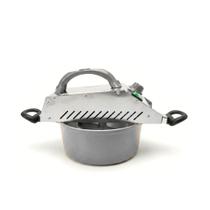 Panela Misturadora Mexedora Elétrica PDM 12 Litros Profissional Bivolt Maná Cor:Cinza