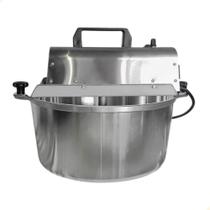 Panela Misturadora Mexedora Em Alumínio Diamantado Delta Grill 10 Litros Bivolt 1068 Panela Misturadora Mexedora Em Alumínio Diamantado Delta Grill 10 Litros Bivolt 1068