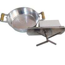 Panela mixer para fazer até 3 kilos de massa de coxinha