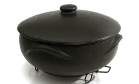 Panela Moquequeira de Barro Capixaba P/ Moqueca de Peixe N1