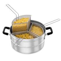 Panela Multi Cozer Massas 18 Litros 3 Cestos Sem Tampa ABC