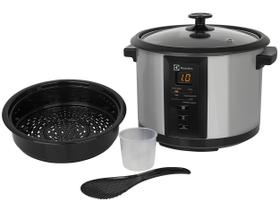Panela Multifuncional Elétrica Electrolux de 1,8 Litros, Antiaderente com Função Manter Aquecido e Bandeja de Legumes ECC20 220V