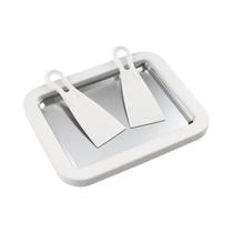 Panela Multifuncional Para Fazer Sorvete Com 2 Espátulas, Prato Para Comida Fria E Doce, Máquina De