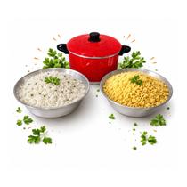 Panela Multiuso 3 em 1 Banho Maria Tampa Alumínio para Todas as Receitas Panela Multiuso 3 em 1 Banho Maria Tampa Alumínio para Todas as Receitas