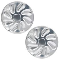 Panela Oyster Plate MGTECH de aço inoxidável Oyster Plate, pacote com 2