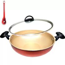 Panela, Paellera, Frigideira Paella Wok 30 Cm Antiaderente - Coisas & Trecos