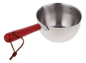 Panela Papeiro Com Bico Em Aço Inox Porta Molho Mingal