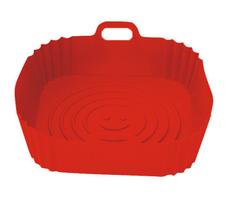 Panela para Air Fryer Mimo SN23158 Silicone Vermelho Panela para Air Fryer Mimo SN23158 Silicone Vermelho