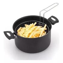 Panela Para Fritura Com Cesto Telado Nº20 3,7 Litros Panela Para Fritura Com Cesto Telado Nº20 3,7 Litros