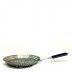 Panela para grelhar em churrasqueira - 30CM - INOX - PRANA