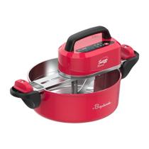 Panela para Mexer Doces Suzan Pro Alumínio 28cm - bivolt automático