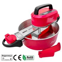 Panela para Mexer Doces Suzan Pro Alumínio 28cm - bivolt automático