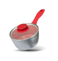 Panela Philco 1,4L com Tampa de Vidro Redstone PPH160APR