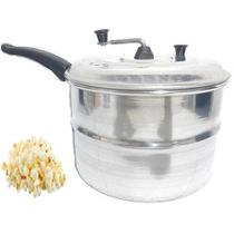 Panela Pipoqueira Alumínio Polido Fazer Pipoca Manual Nº 20 Panela Pipoqueira Alumínio Polido Fazer Pipoca Manual Nº 20