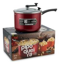 Panela Pipoqueira Tampa De Vidro Copa Do Mundo 4,8l + Pipoca Cereja Panela Pipoqueira Tampa De Vidro Copa Do Mundo 4,8l + Pipoca Cereja