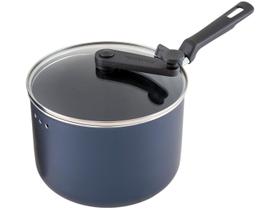 Panela Pipoqueira Tramontina Antiaderente de Alumínio 3,5L 20cm Azul Ravena