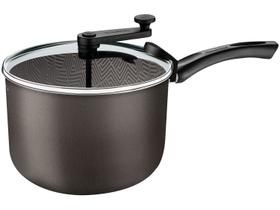 Panela Pipoqueira Tramontina Antiaderente de Alumínio 4,8L 22cm Chumbo Paris