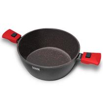 Panela Polishop iChef Ultra Family Size Shark Series Vermelha 24cm Panela Polishop iChef Ultra Family Size Shark Series Vermelha 24cm