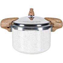 Panela Pressão 2 alças com Indução Vanilla 5,4L Brinox