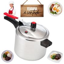 Panela Pressao 4,5L Utensílios Cozinha Cozimento Rápido Seguro