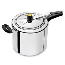 Panela pressao abc aluminio polida 10l cabo baquelite cod 1209 Panela pressao abc aluminio polida 10l cabo baquelite cod 1209
