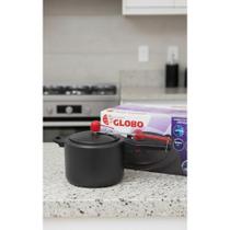 Panela Pressão Antiaderente 4.5L Preta Rápida