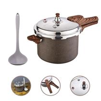 Panela Pressão Antiaderente 6,8L Cerâmico Premium Indução com Concha Silicone