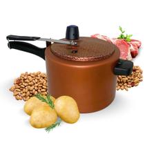 Panela Pressão Antiaderente Teflon 4,5 litros 80kPa Segura Panela Pressão Antiaderente Teflon 4,5 litros 80kPa Segura